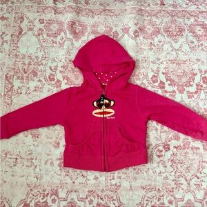 Paul Frank Kids Fuchsia Hoodie